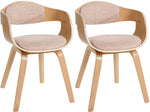 Set van 2 stoelen Kingston stof