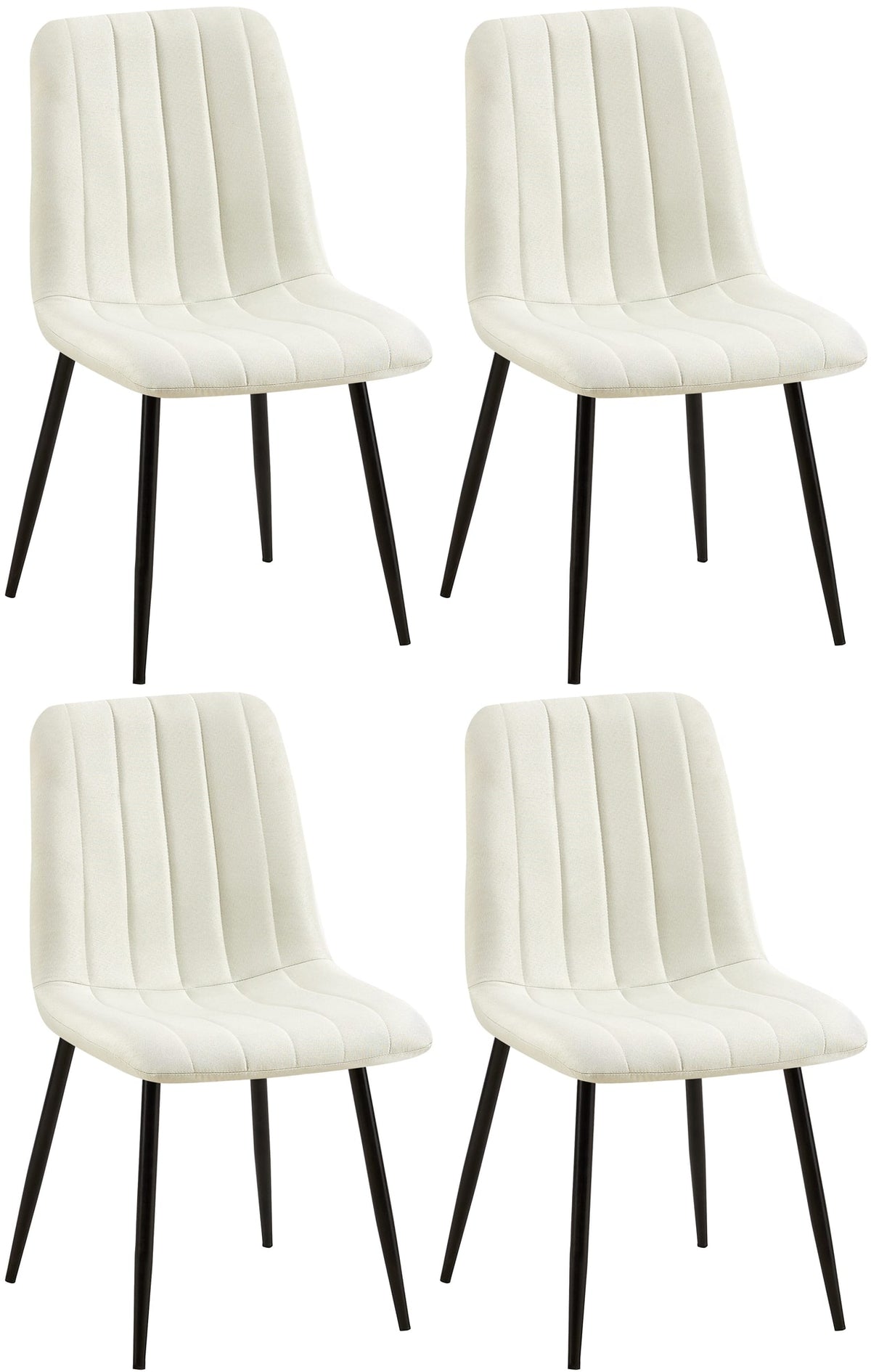 Set van 4 stoelen Dijon