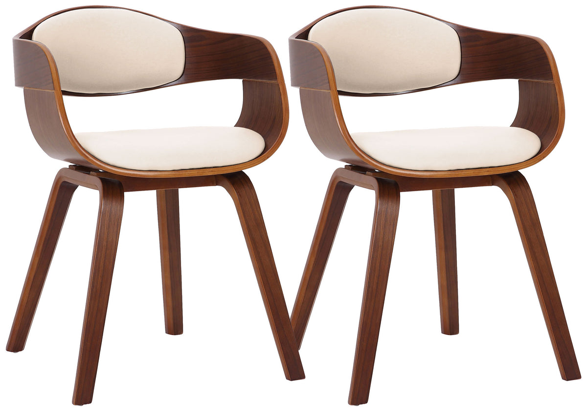 Set van 2 stoelen Kingston kunstleer