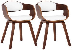 Set van 2 stoelen Kingston kunstleer