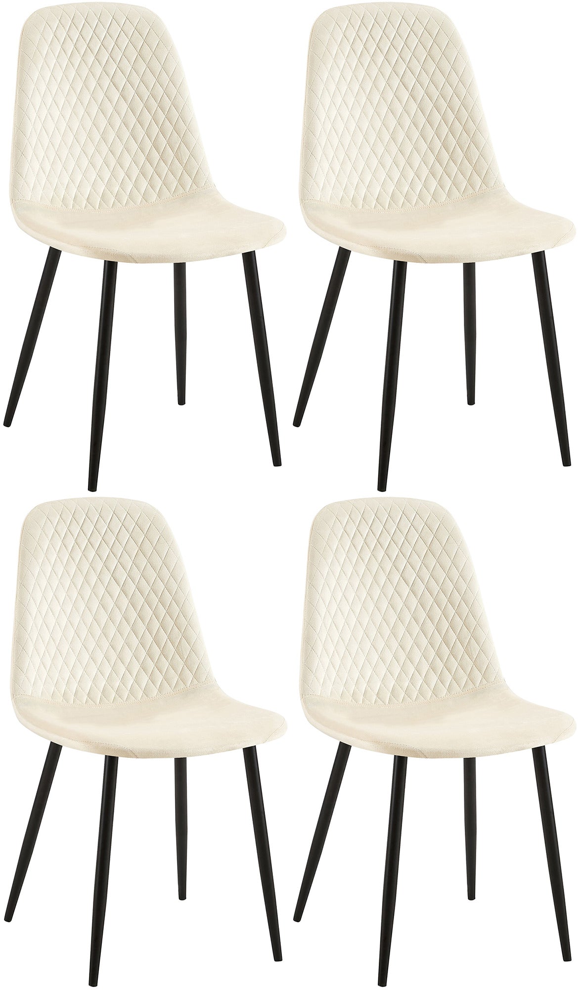 Set van 4 stoelen Giverny