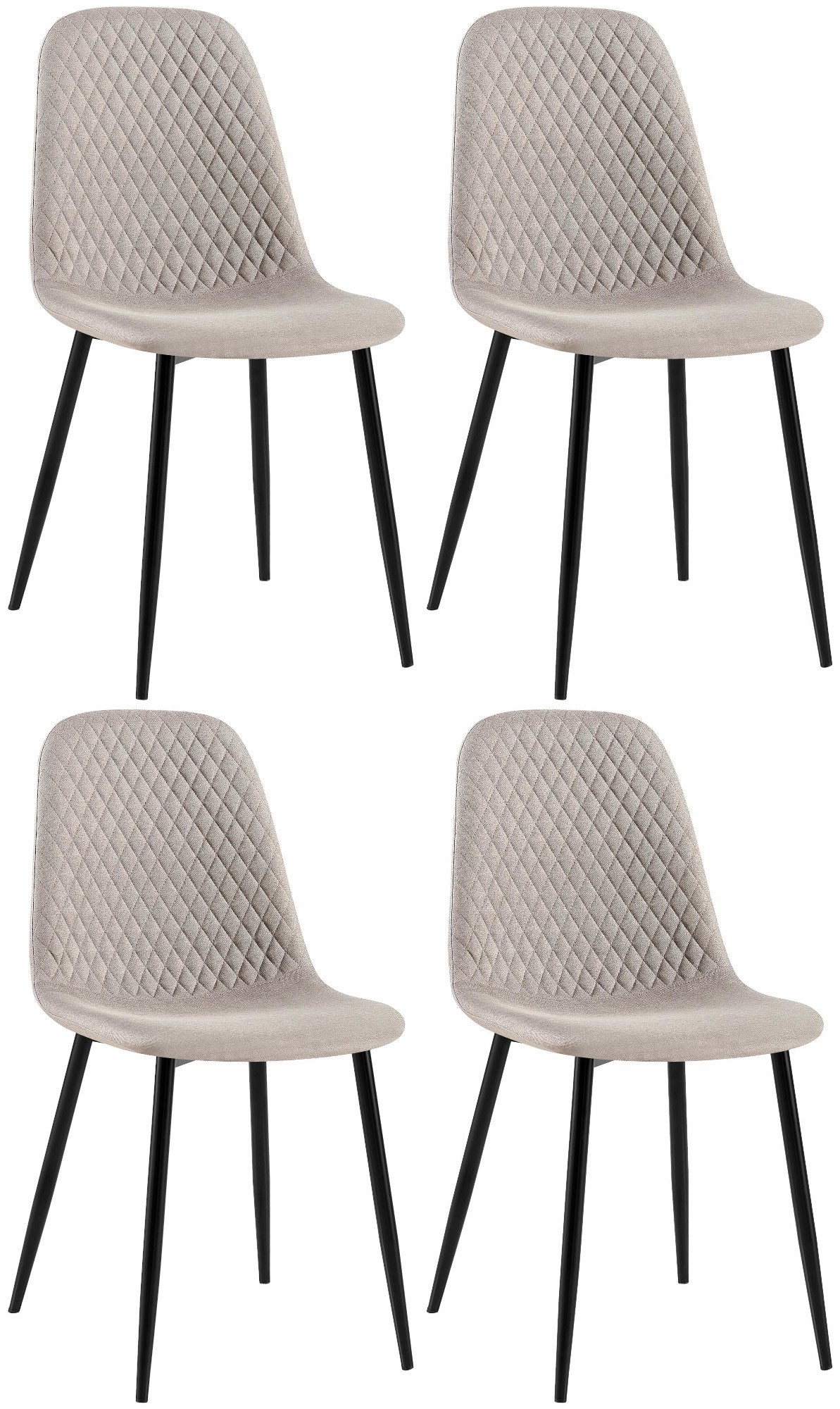 Set van 4 stoelen Giverny