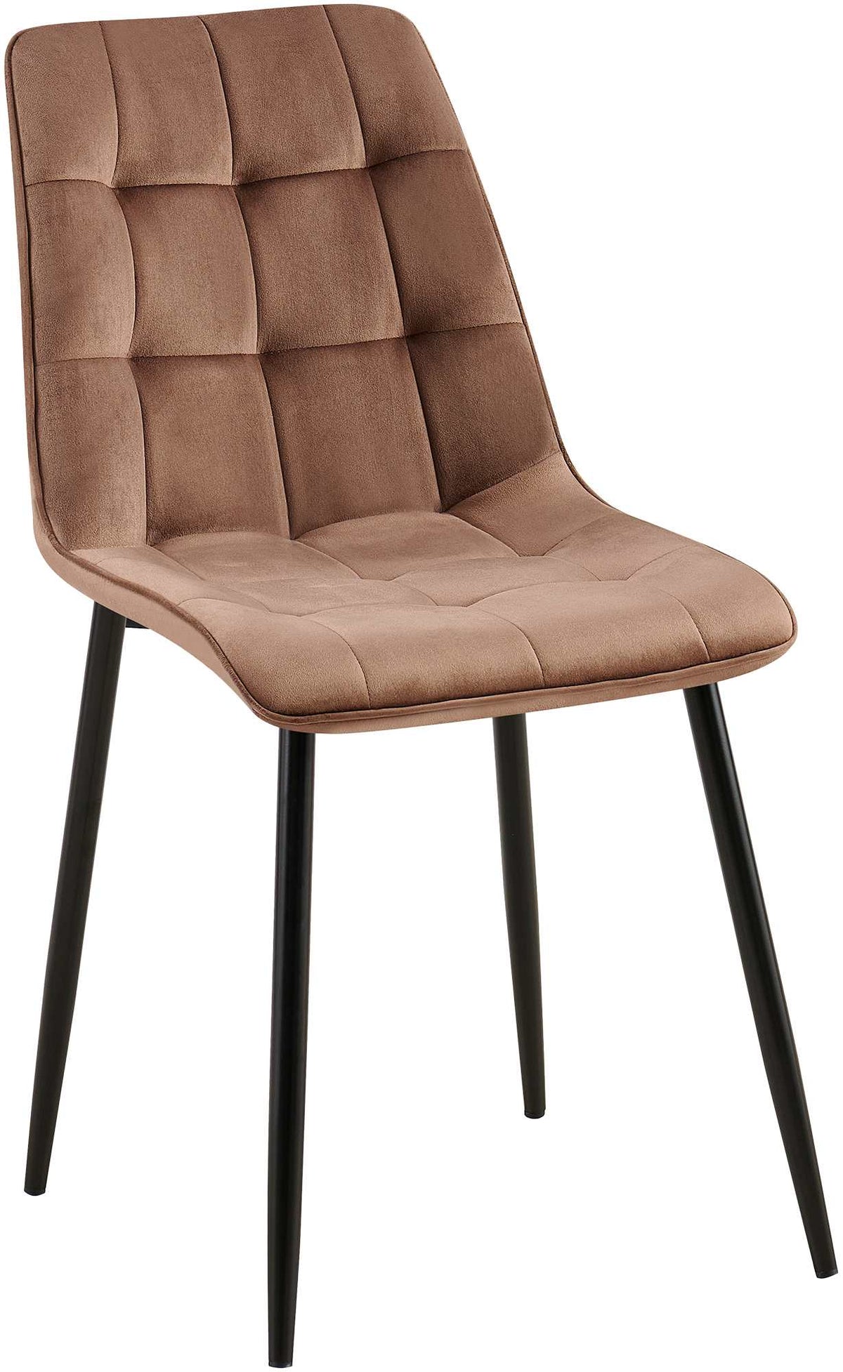 Eetkamerstoel Gifford met fluwelen bekleding