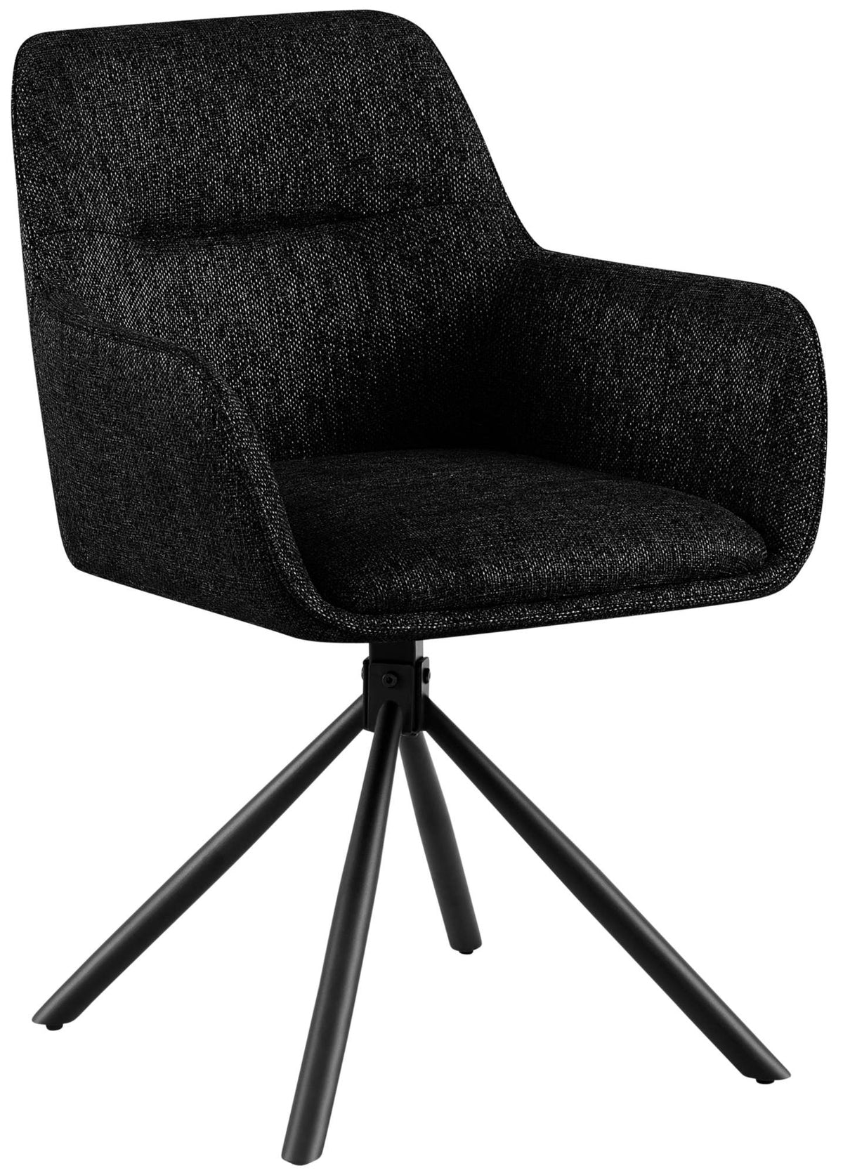 Stoel Tipton met stoffen bekleding