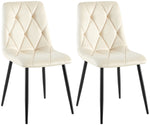 Set van 2 eetkamerstoelen Clairton