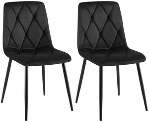 Set van 2 eetkamerstoelen Clairton