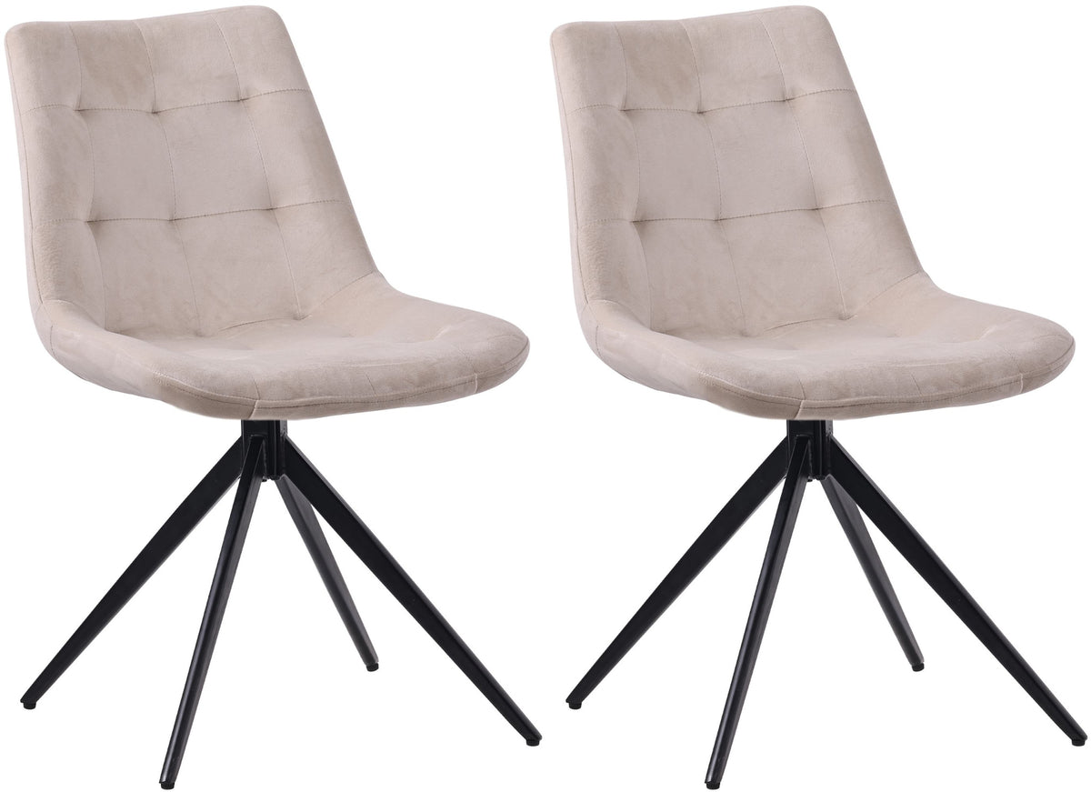 Set van 2 eetkamerstoelen Merna