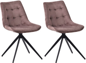 Set van 2 eetkamerstoelen Merna