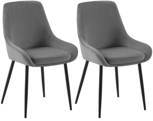 Set van 2 eetkamerstoelen Elmira