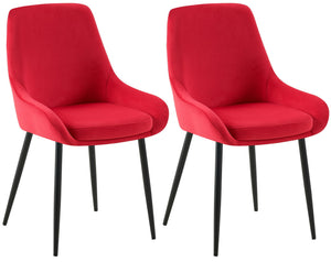 Set van 2 eetkamerstoelen Elmira