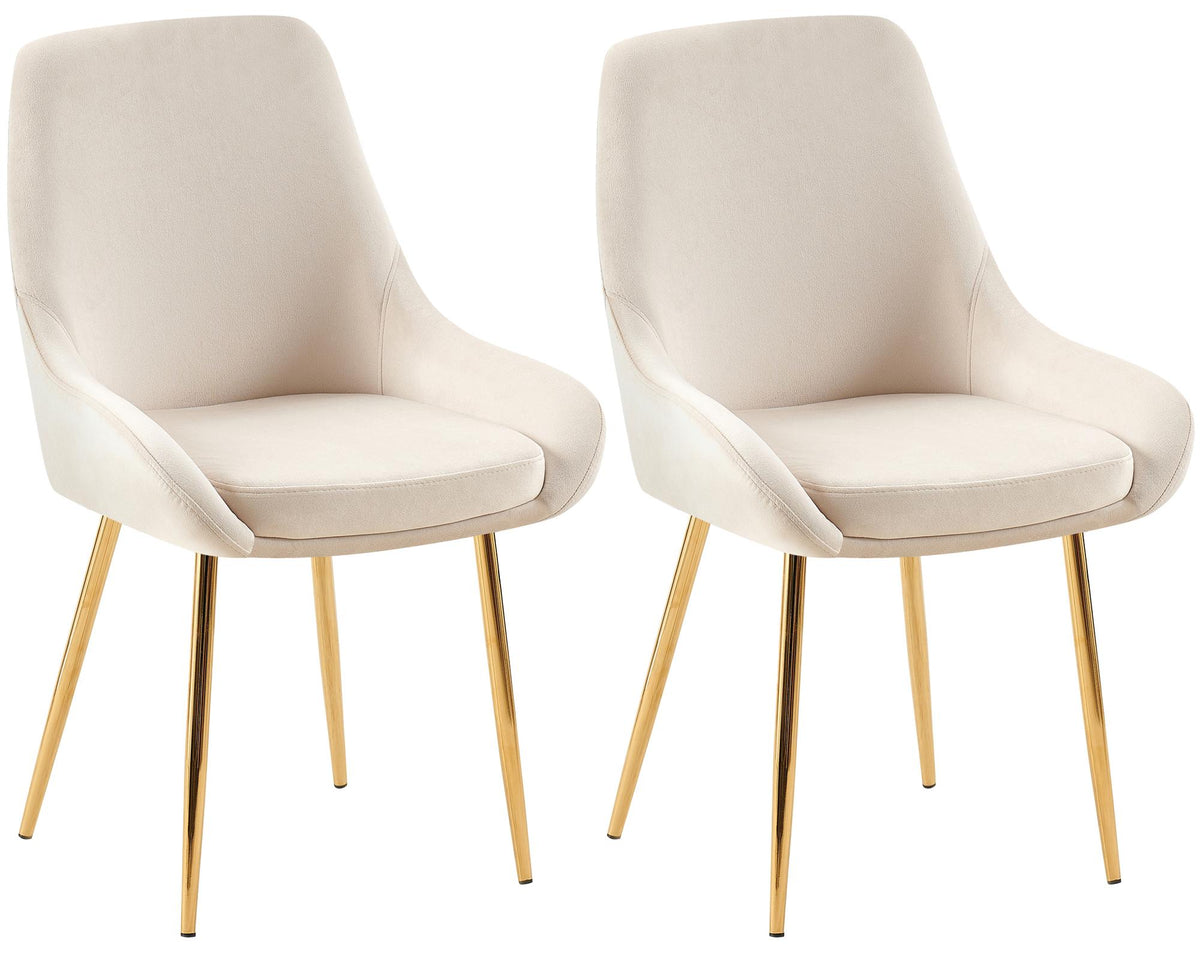 Set van 2 eetkamerstoelen Elmira