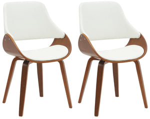 Set van 2 eetkamerstoelen Vangale