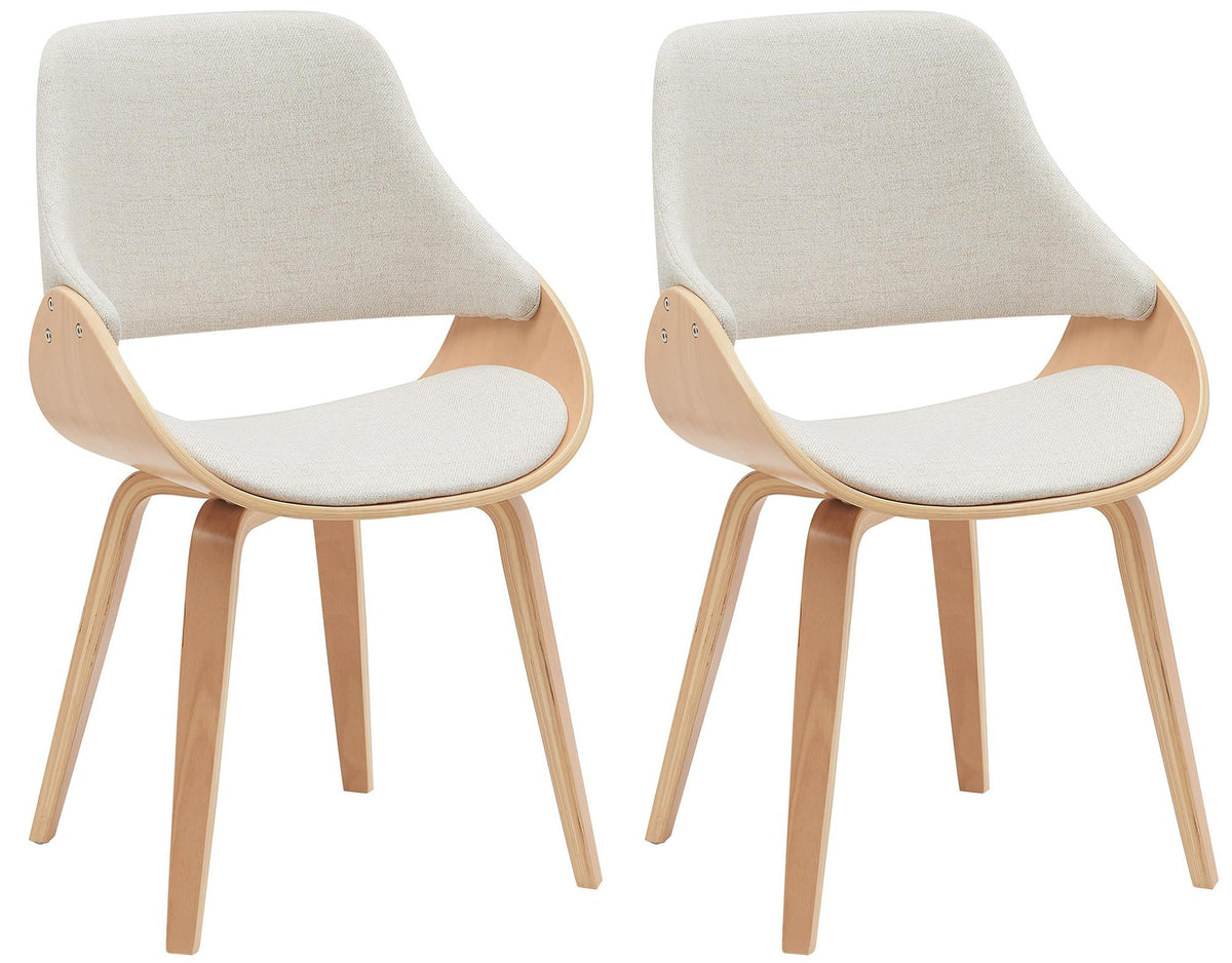 Set van 2 eetkamerstoelen Vangale