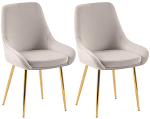 Set van 2 eetkamerstoelen Elmira
