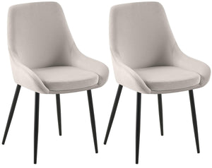 Set van 2 eetkamerstoelen Elmira