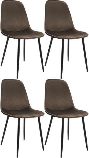 Set van 4 eetkamerstoelen Maryam