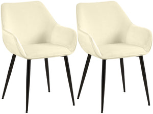 Set van 2 eetkamerstoelen Luena