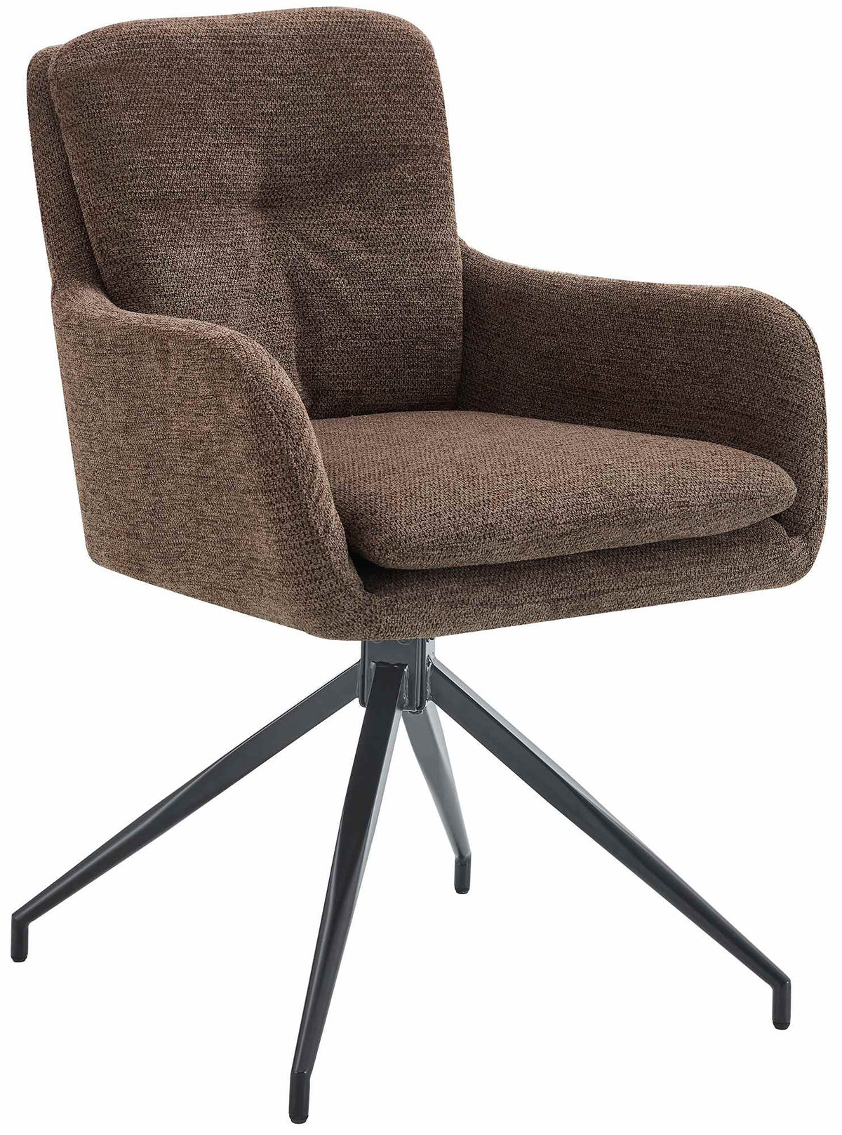 Eetkamerstoel Pickett met stoffen bekleding