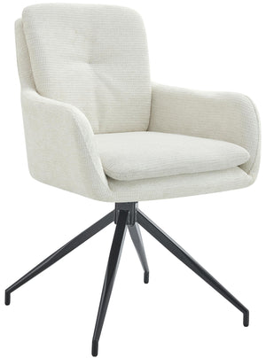 Eetkamerstoel Pickett met stoffen bekleding