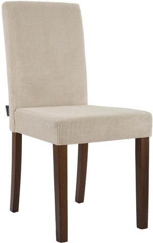 Eetkamerstoel Ina met ribfluwelen bekleding