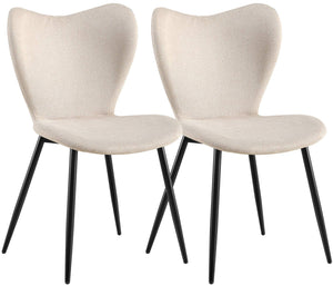 Set van 2 eetkamerstoelen Maika