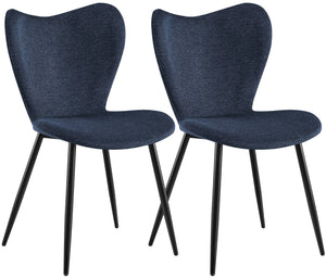 Set van 2 eetkamerstoelen Maika