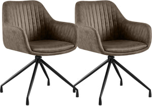 Set van 2 eetkamerstoelen Welby