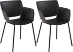 Set van 2 tuinstoelen Alpena