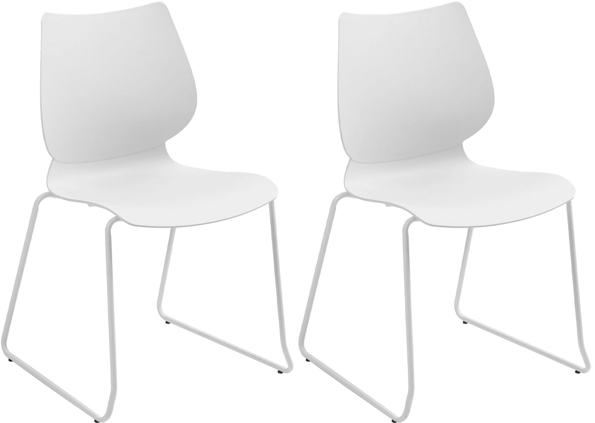 Set van 2 stapelstoelen Houma