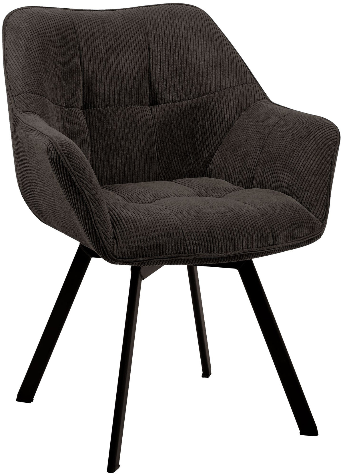 Eetkamerstoel Jordi ribfluweel