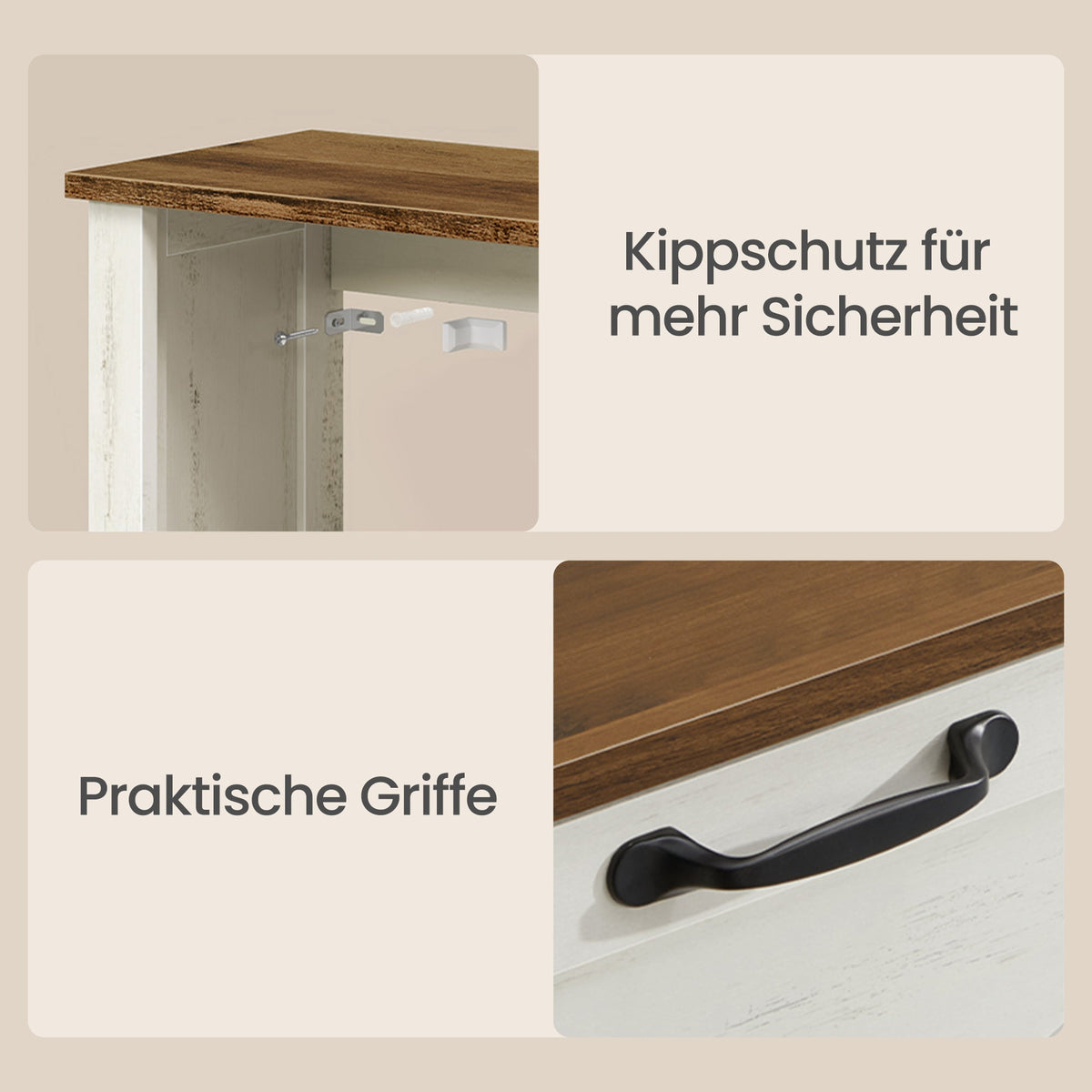 Schoenenkast Met 4 Kantelvakken - Smal En Vrijstaand - Voor Hal En Entree
