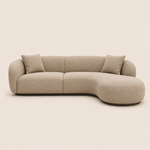 Milo 3-Zits Bank – Scandinavisch Beige