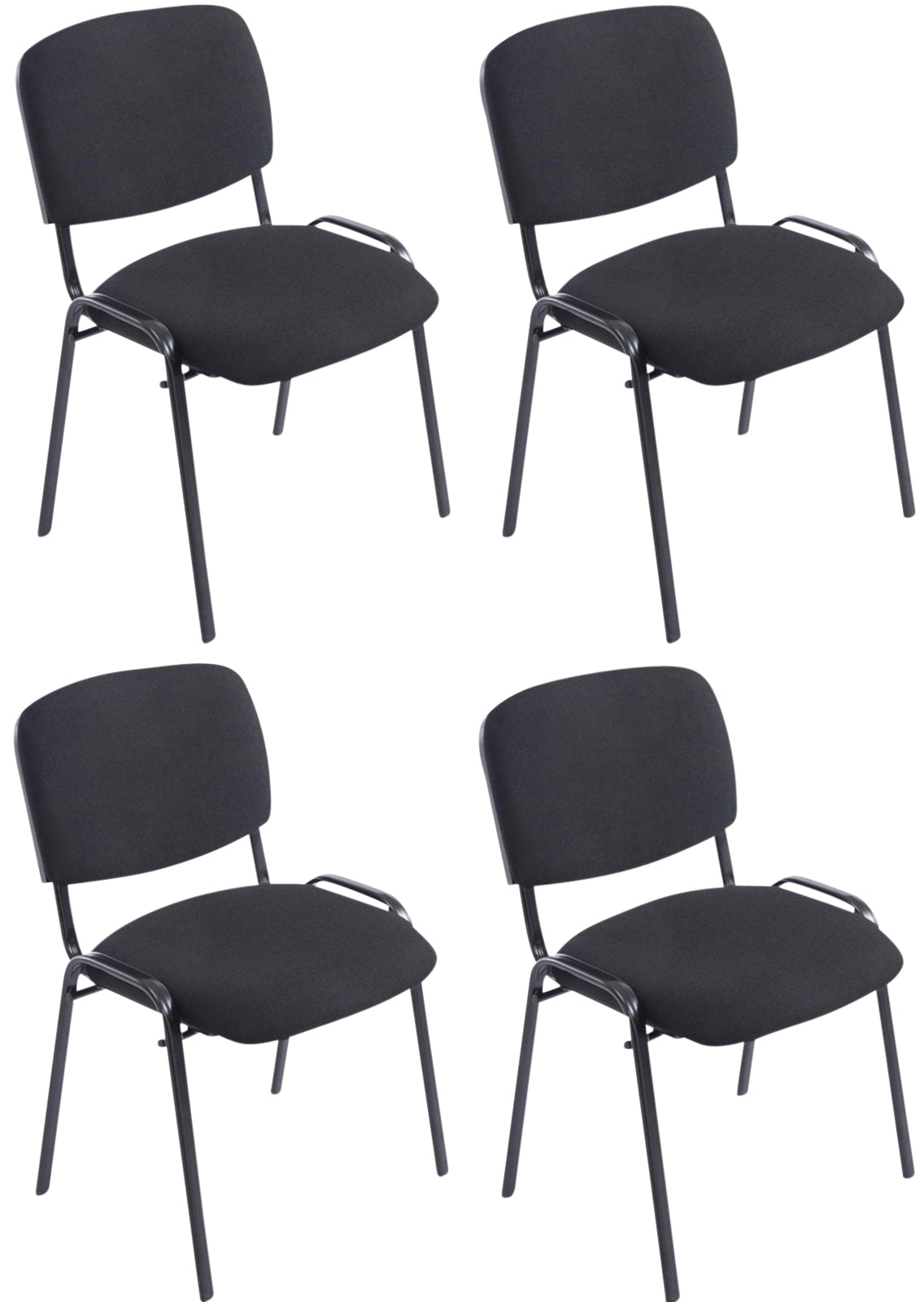 Set van 4 stoelen XL Ken stof