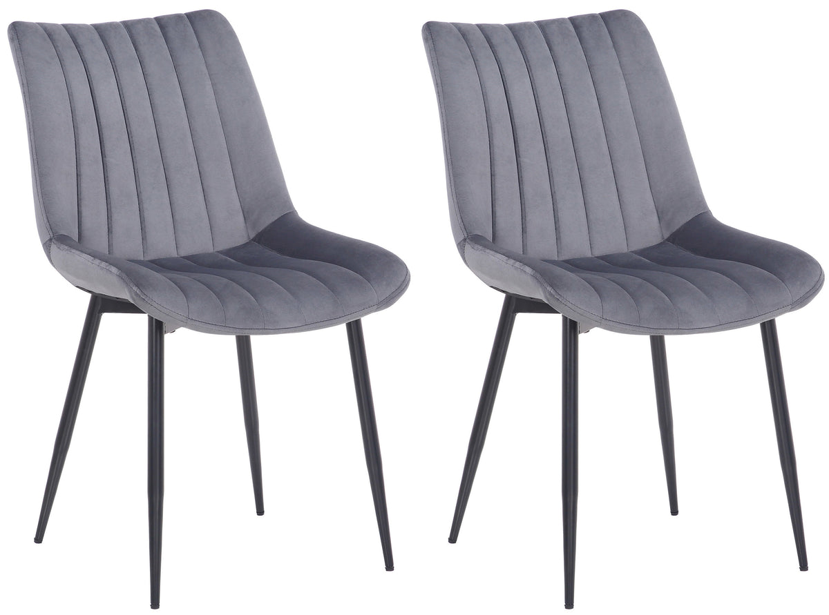 Set van 2 stoelen Rahden fluweel