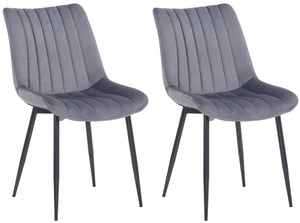 Set van 2 stoelen Rahden fluweel