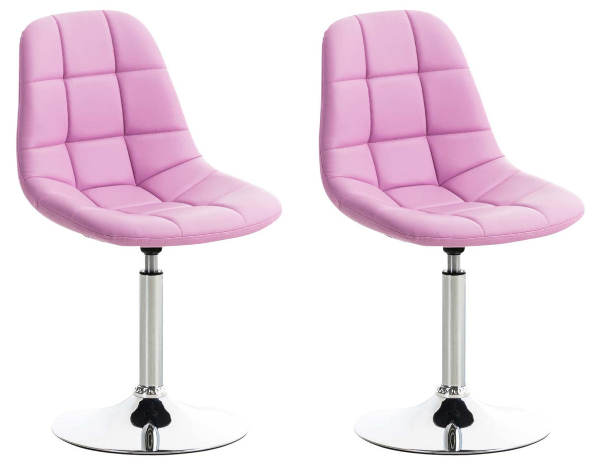 Set van 2 stoelen Emil kunstleer