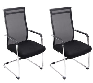 Set van 2 bezoekersstoelen Brenda