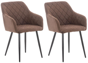 Set van 2 eetkamerstoelen Shila