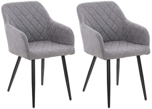 Set van 2 eetkamerstoelen Shila
