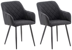 Set van 2 eetkamerstoelen Shila