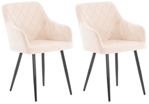 Set van 2 eetkamerstoelen Shila