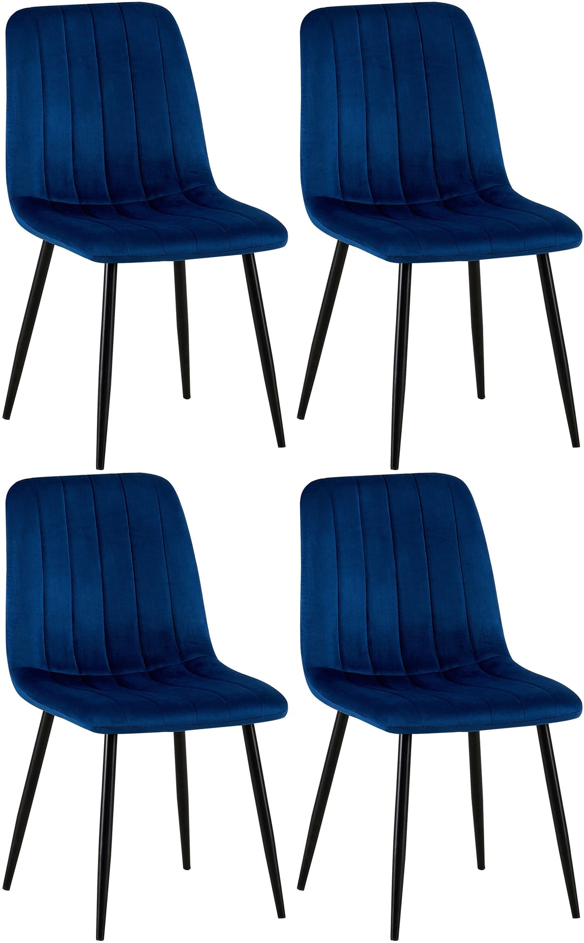 Set van 4 stoelen Dijon