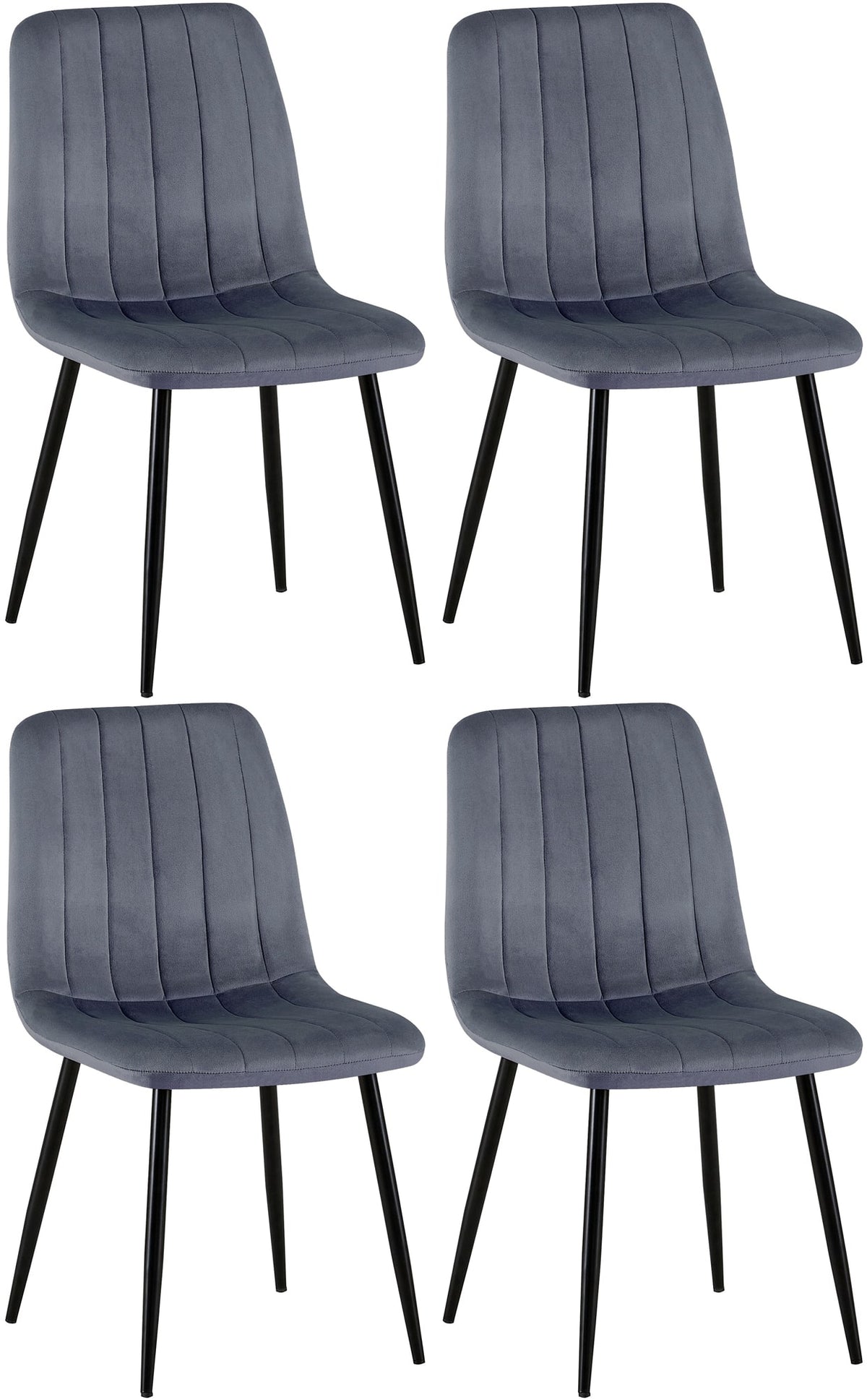 Set van 4 stoelen Dijon