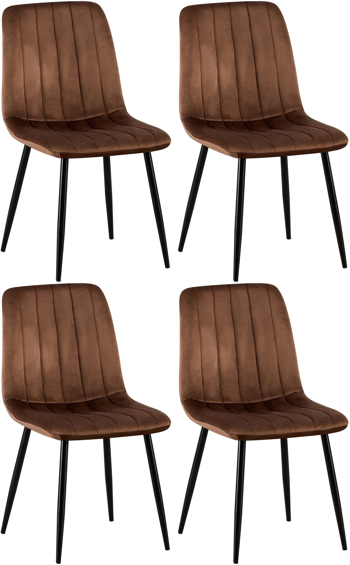 Set van 4 stoelen Dijon