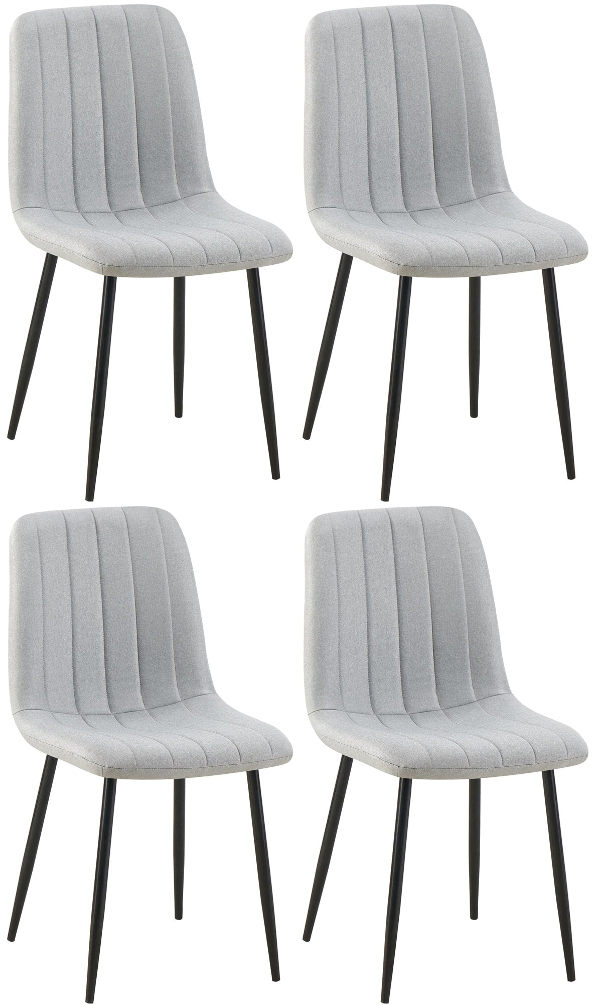 Set van 4 stoelen Dijon