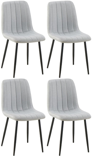 Set van 4 stoelen Dijon