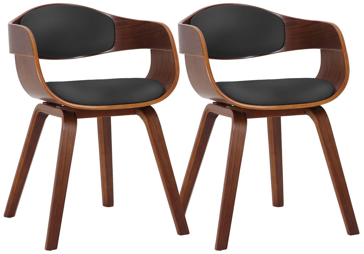 Set van 2 stoelen Kingston kunstleer