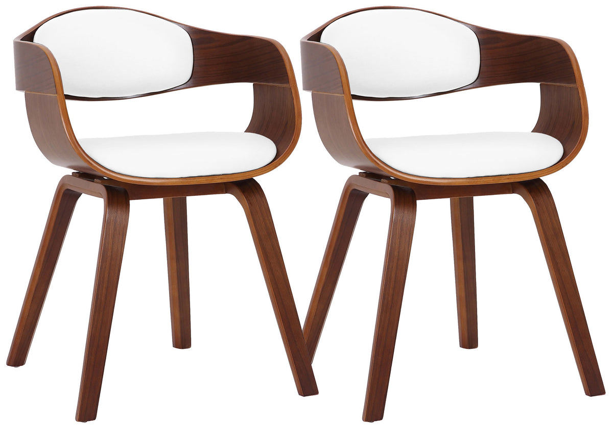 Set van 2 stoelen Kingston kunstleer