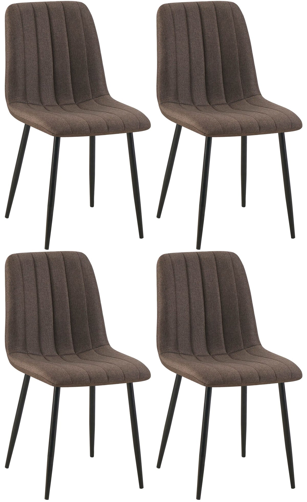 Set van 4 stoelen Dijon