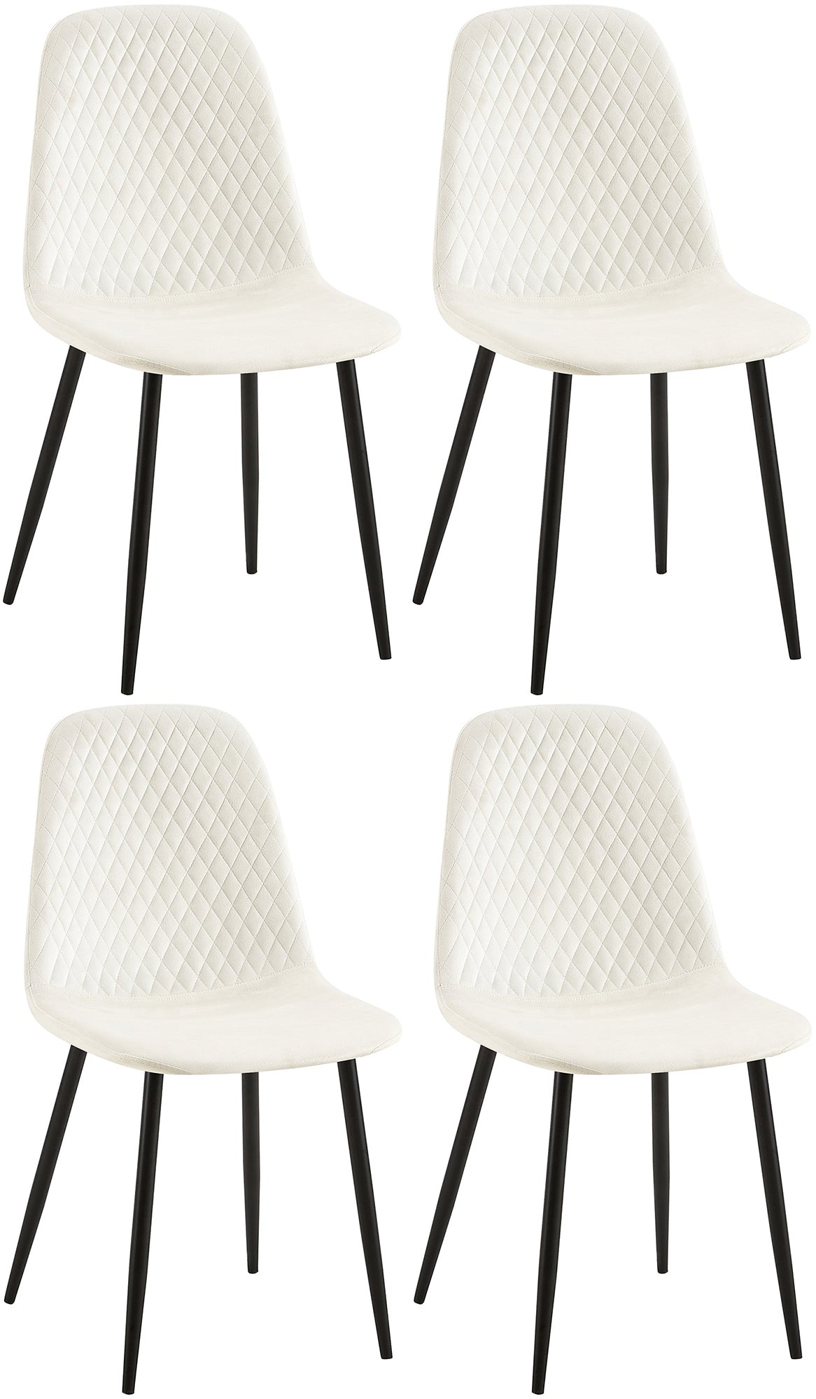 Set van 4 stoelen Giverny